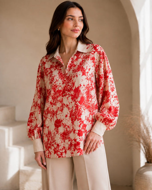 Rosy Petal Shirt