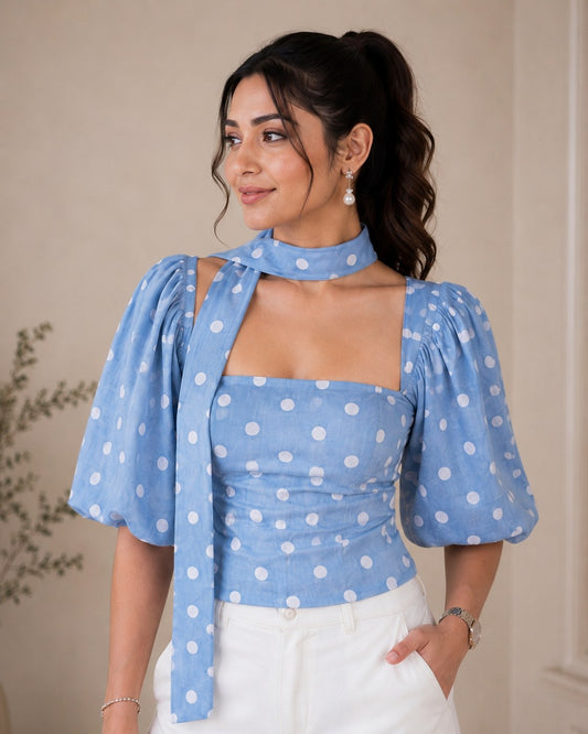 Polka Bliss Top