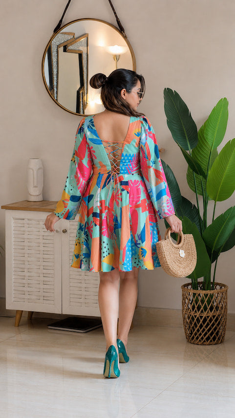 Funky Pop Mini Dress