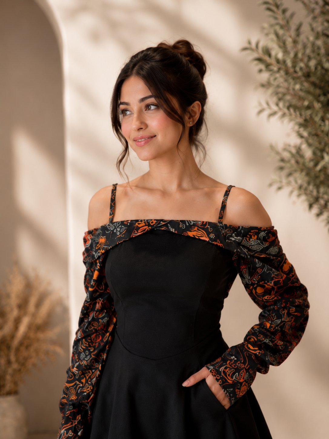Ember Off- Shoulder Mini Dress