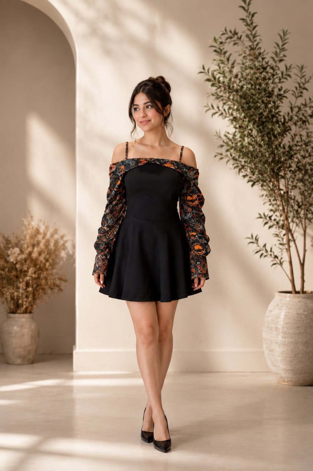Ember Off- Shoulder Mini Dress
