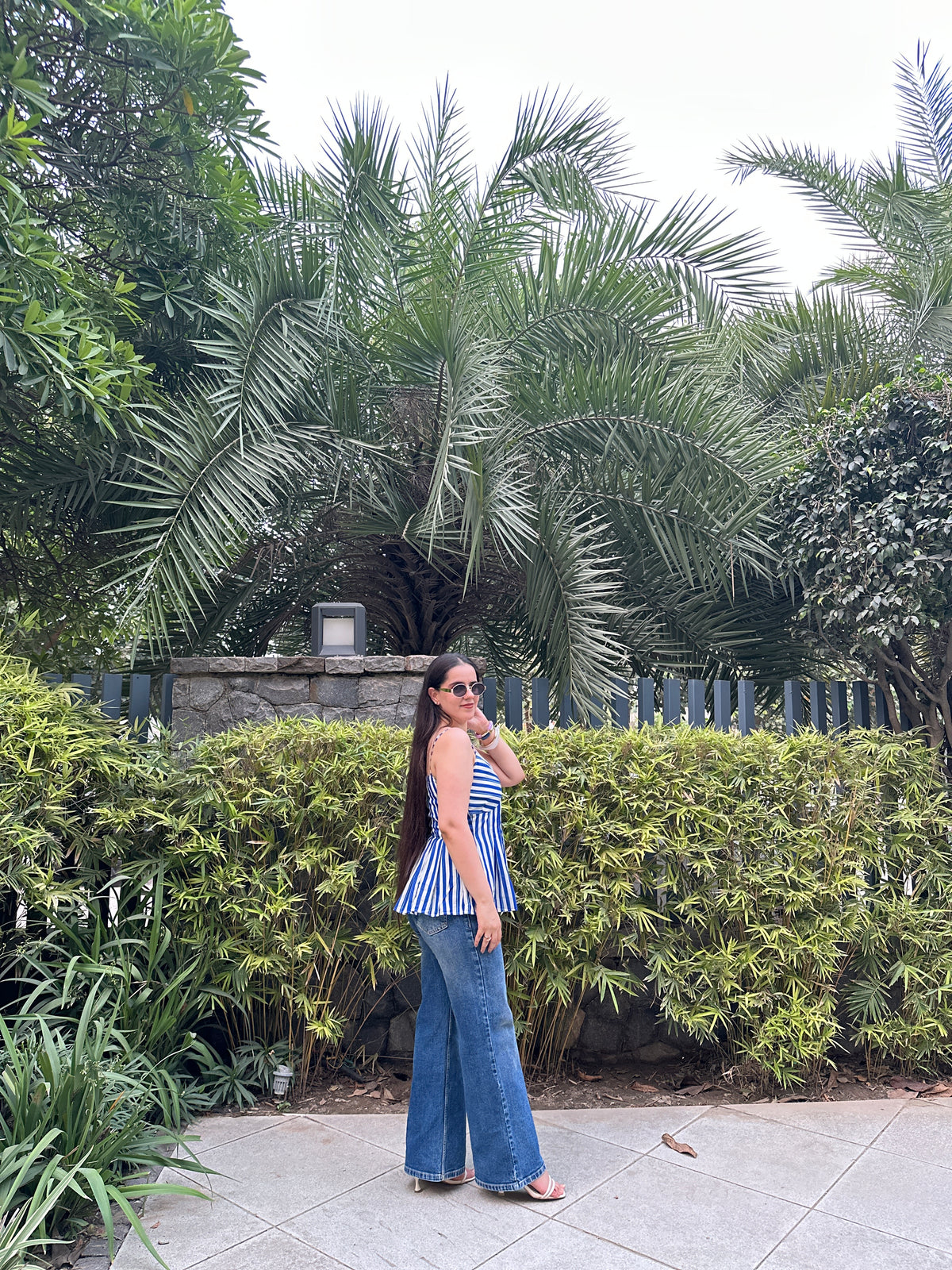 Blush Stripe Top