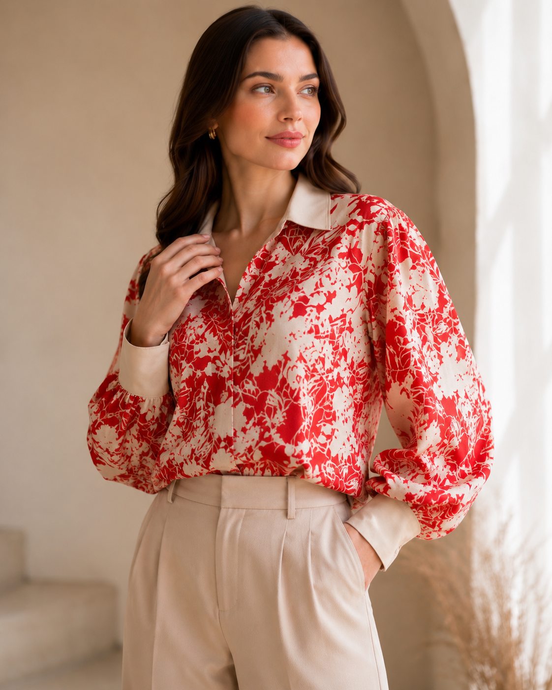 Rosy Petal Shirt