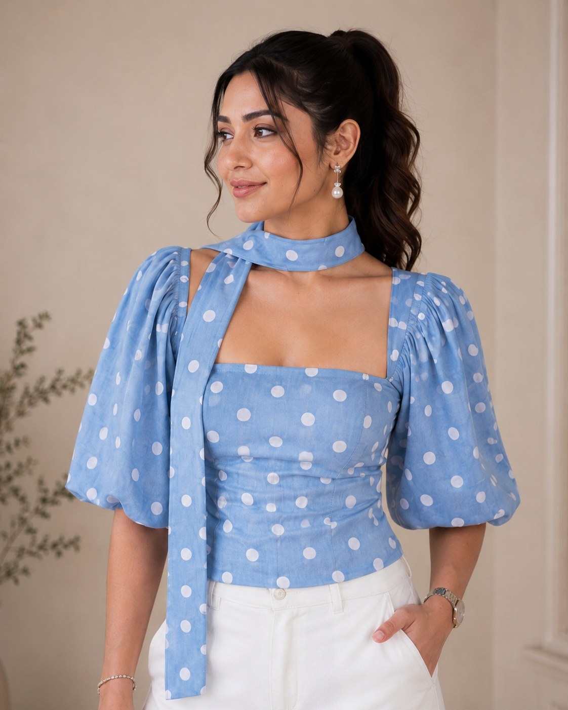 Polka Bliss Top