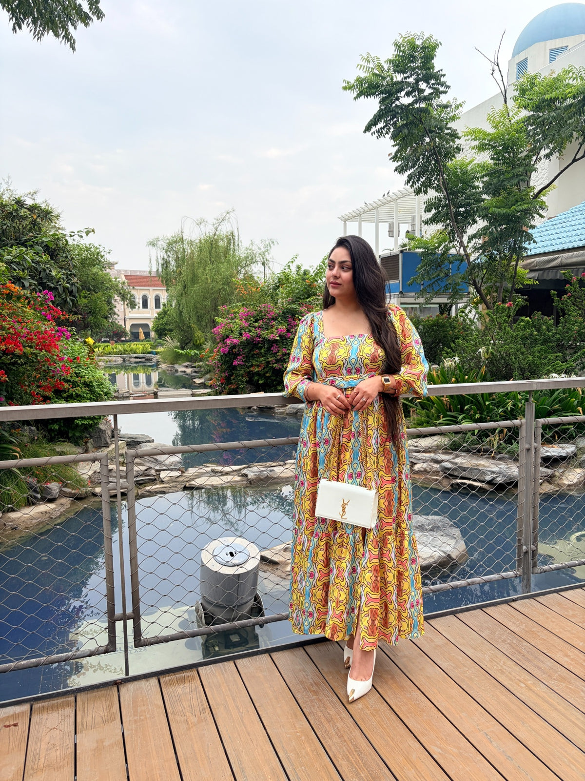 Neon Affair Luxe Dress