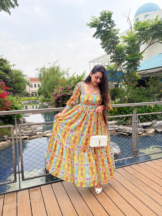 Neon Affair Luxe Dress