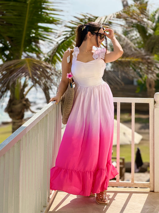 Cotton Candy Ombre Dress
