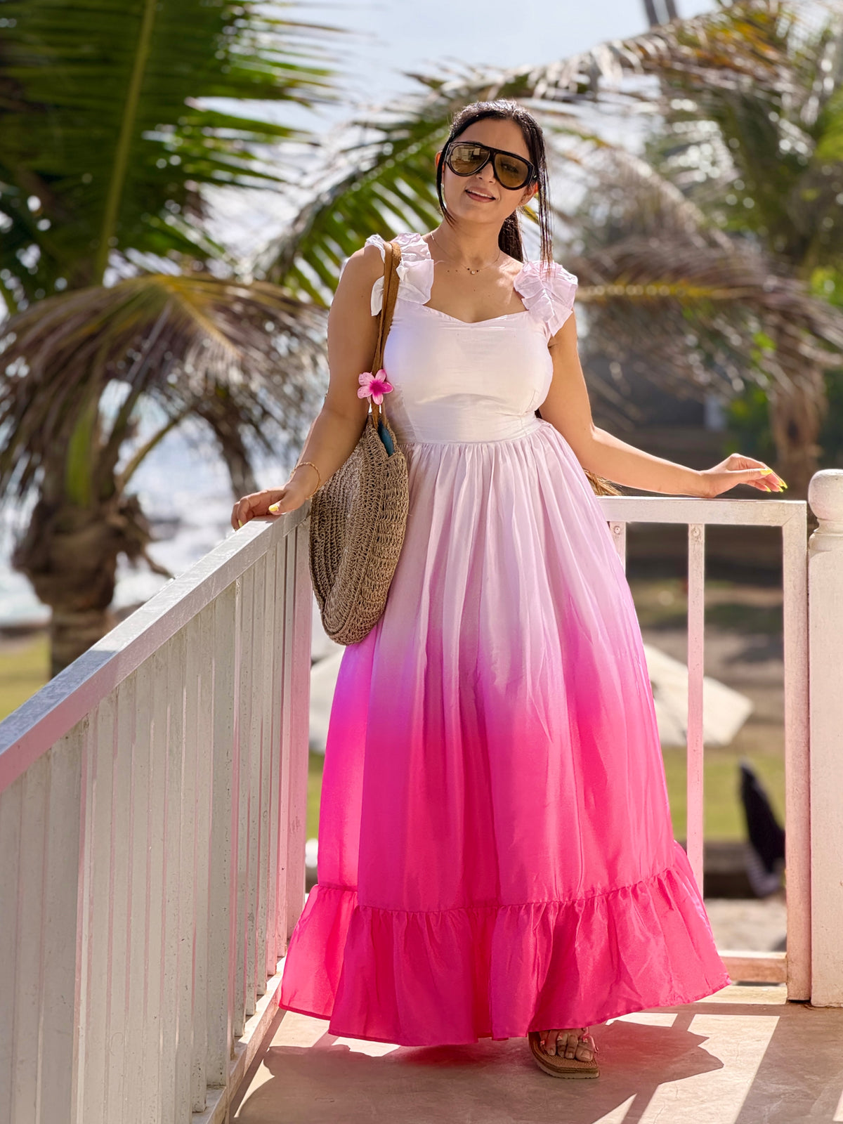 Cotton Candy Ombre Dress
