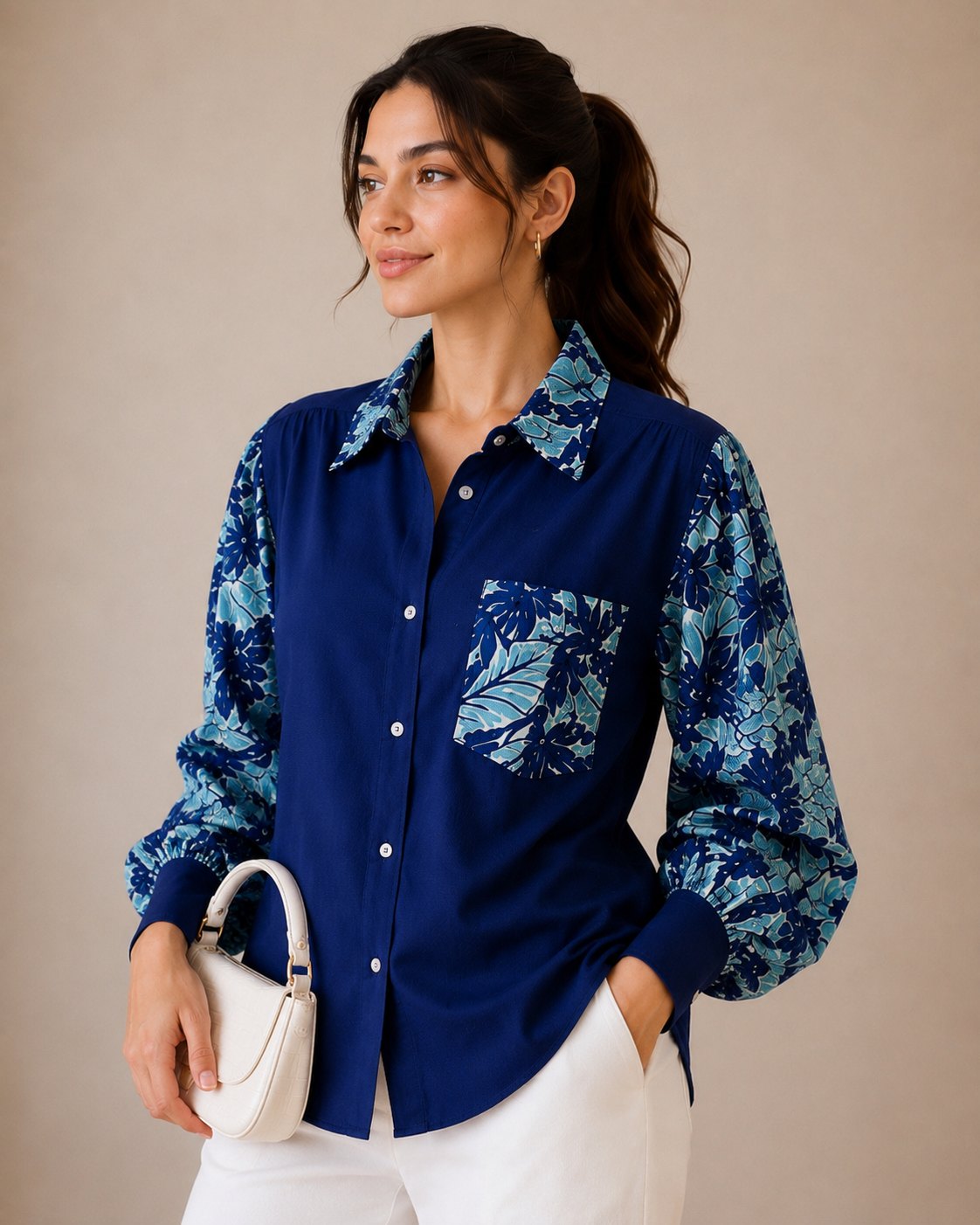 Bluebell Floral Shirt