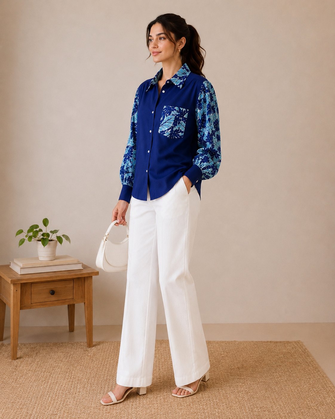 Bluebell Floral Shirt