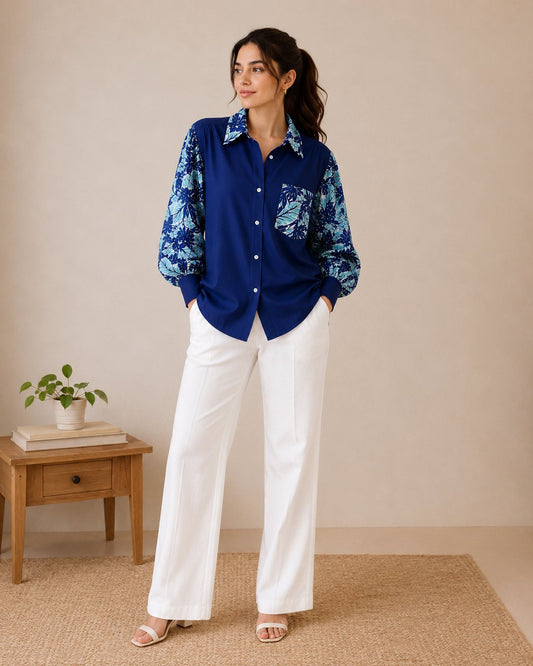 Bluebell Floral Shirt